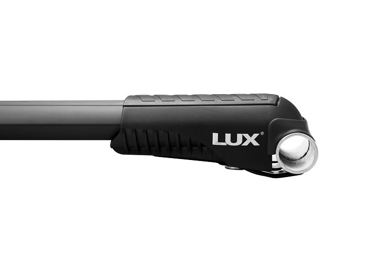 Багажник на рейлинги Lux Хантер L43-B черный Багажник на рейлинги Lux Хантер L43-B черный