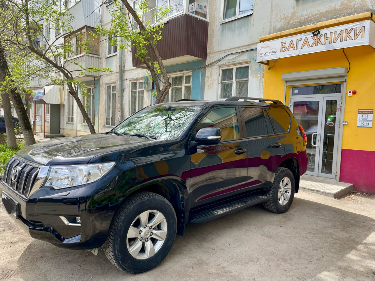 Рейлинги на TOYOTA LAND CRUISER PRADO 150 (2009- ) Рейлинги на TOYOTA LAND CRUISER PRADO 150 (2009- )