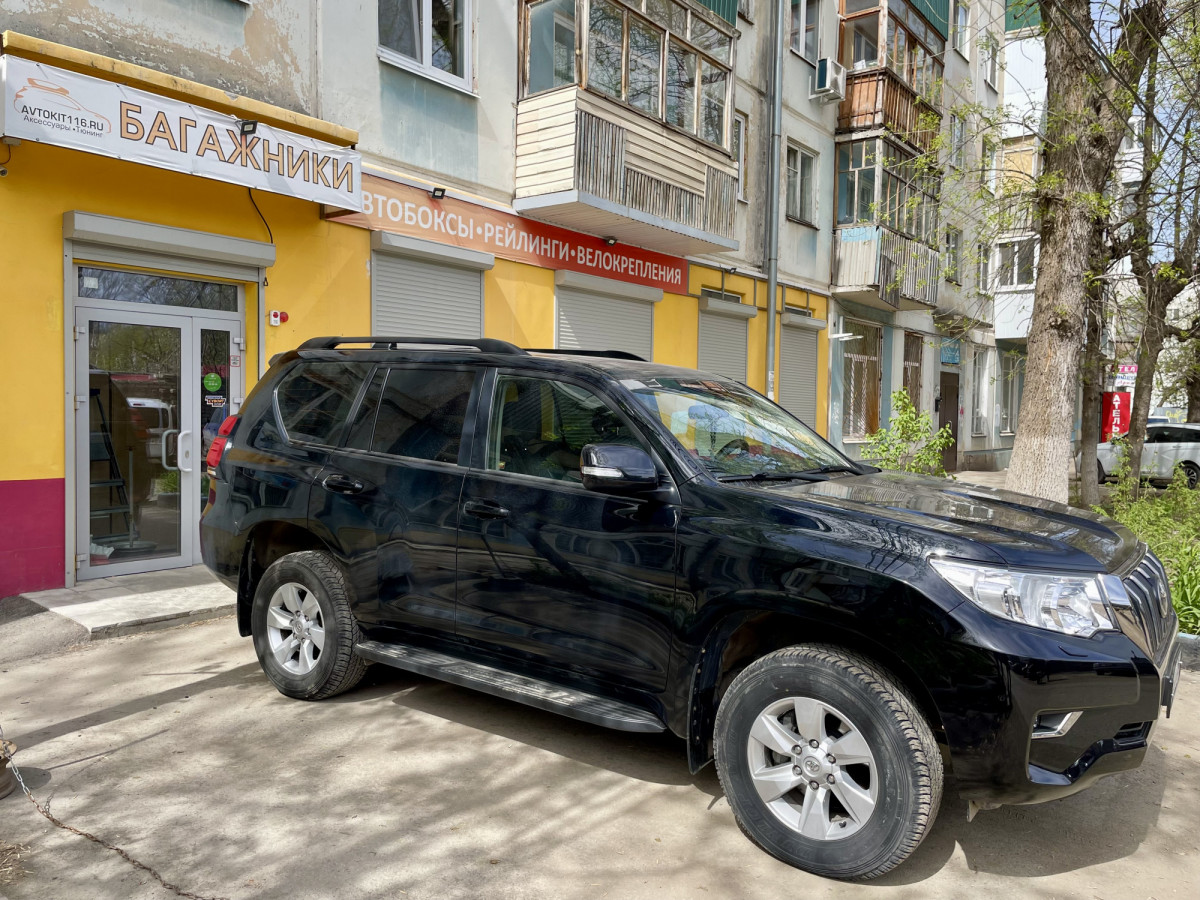 Рейлинги на TOYOTA LAND CRUISER PRADO 150 (2009- ) Рейлинги на TOYOTA LAND CRUISER PRADO 150 (2009- )