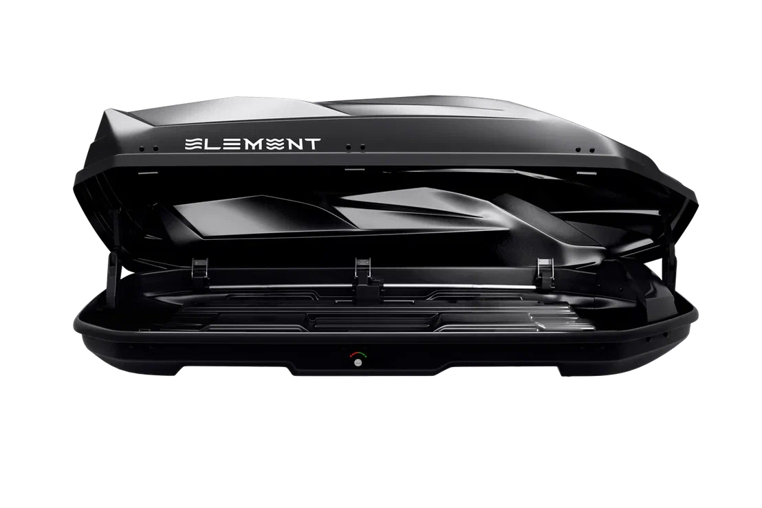 Автобокс Element 530 черный матовый крепление скобы Автобокс Element 530 черный матовый крепление скобы