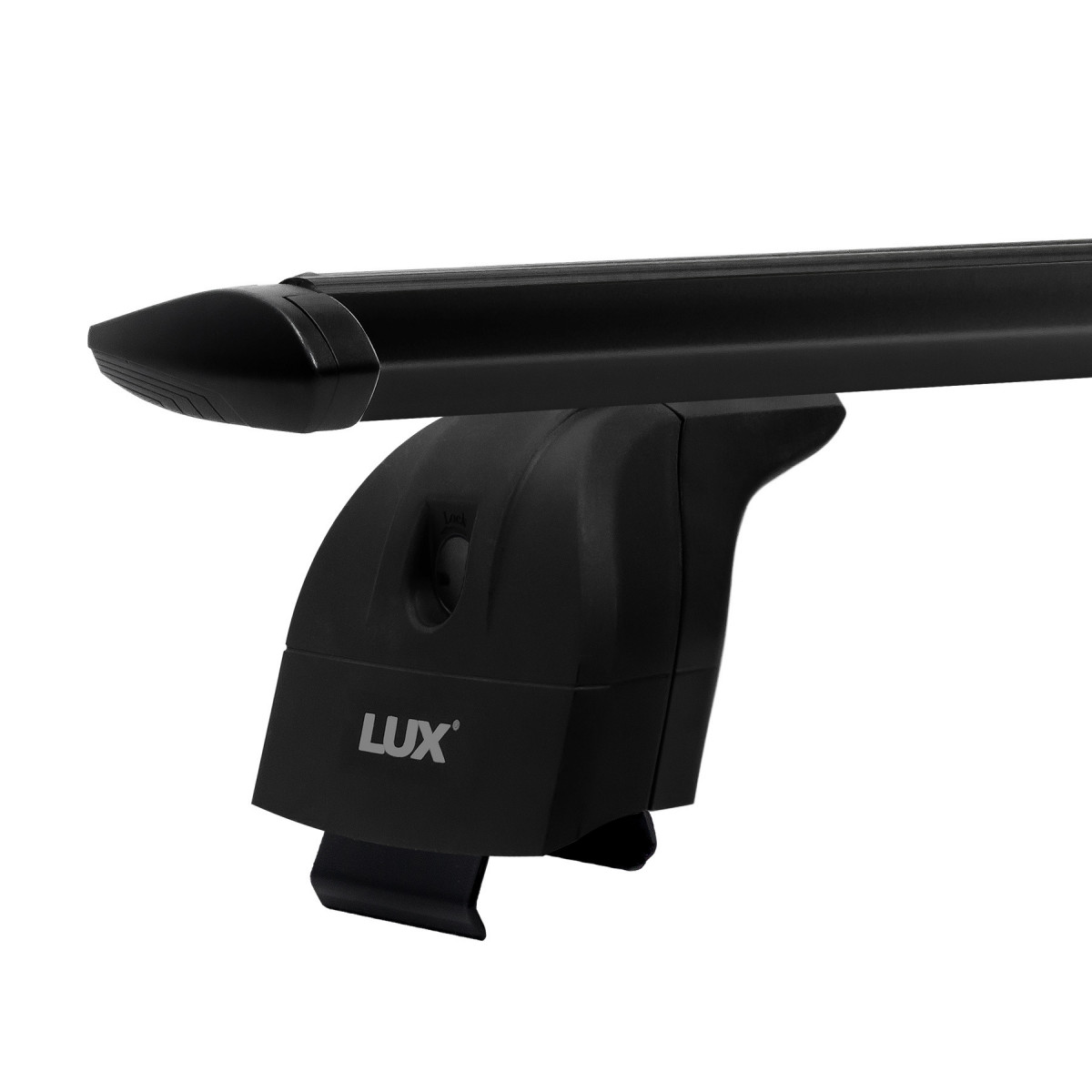 LUX Трэвел 82 Black, крыловидные аэро дуги (модельный багажник) LUX Трэвел 82 Black, крыловидные аэро дуги (модельный багажник)